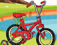 BMX biciklis - Bicycle jigsaw