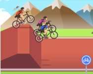 Cycling hero BMX biciklis HTML5 játék