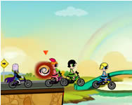 BMX biciklis - Powerpuff girls racing