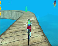 Underwater bicycle racing tracks bmx impossible stunt játékok ingyen