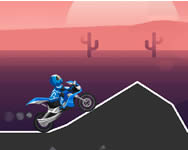 Crazy desert moto BMX biciklis HTML5 játék