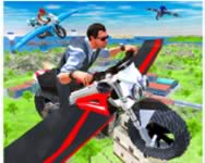 Flying motorbike real simulator BMX biciklis HTML5 játék