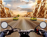 Highway rider extreme BMX biciklis HTML5 játék