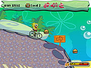 Spongebob bike ride BMX biciklis jtkok