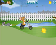 BMX biciklis - Tom and Jerry backyard ride